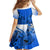 Blue Hawaii Family Matching Outfits Mermaid Dress And Hawaiian Shirt Polynesian Shark Tattoo LT14