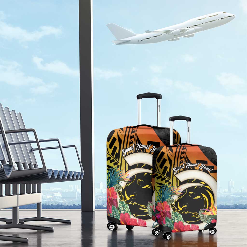 Vanuatu Boar Tusk Yumi Yumi Yumi Luggage Cover Independens Dei Long God Yumi Stanap