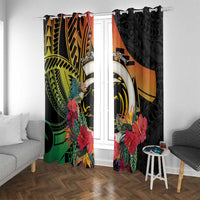 Vanuatu Boar Tusk Yumi Yumi Yumi Window Curtain Independens Dei Long God Yumi Stanap