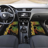 Vanuatu Sand Drawing Turtle Car Mats Happy Independence Day