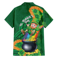 St Patrick's Day Hawaii Family Matching Tank Maxi Dress and Hawaiian Shirt Hauoli Maoli Funny Shaka Leprechaun LT14 - Polynesian Pride