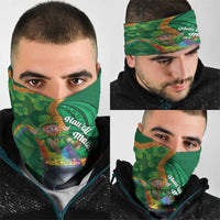 St Patrick's Day Hawaii Neck Gaiter Hauoli Maoli Funny Shaka Leprechaun