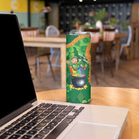 St Patrick's Day Hawaii Skinny Tumbler Hauoli Maoli Funny Shaka Leprechaun