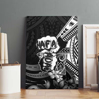 Hafa Adai Guam Discovery Day Canvas Wall Art Chamorro Latte Stone Hand Black Version