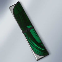 Hafa Adai Guam Discovery Day Auto Sun Shade Chamorro Latte Stone Hand Green Version