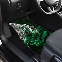 Hafa Adai Guam Discovery Day Car Mats Chamorro Latte Stone Hand Green Version