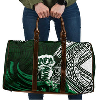 Hafa Adai Guam Discovery Day Travel Bag Chamorro Latte Stone Hand Green Version