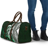 Hafa Adai Guam Discovery Day Travel Bag Chamorro Latte Stone Hand Green Version