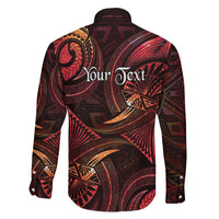 Personalised Polynesia Zodiac Aries Family Matching Summer Maxi Dress and Hawaiian Shirt Galaxy Polynesian Pattern Chest Tattoo Style
