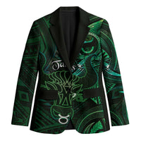 Personalised Polynesia Zodiac Taurus Blazer Galaxy Polynesian Pattern Chest Tattoo Style