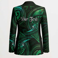 Personalised Polynesia Zodiac Taurus Blazer Galaxy Polynesian Pattern Chest Tattoo Style