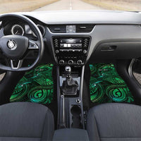 Personalised Polynesia Zodiac Taurus Car Mats Galaxy Polynesian Pattern Chest Tattoo Style