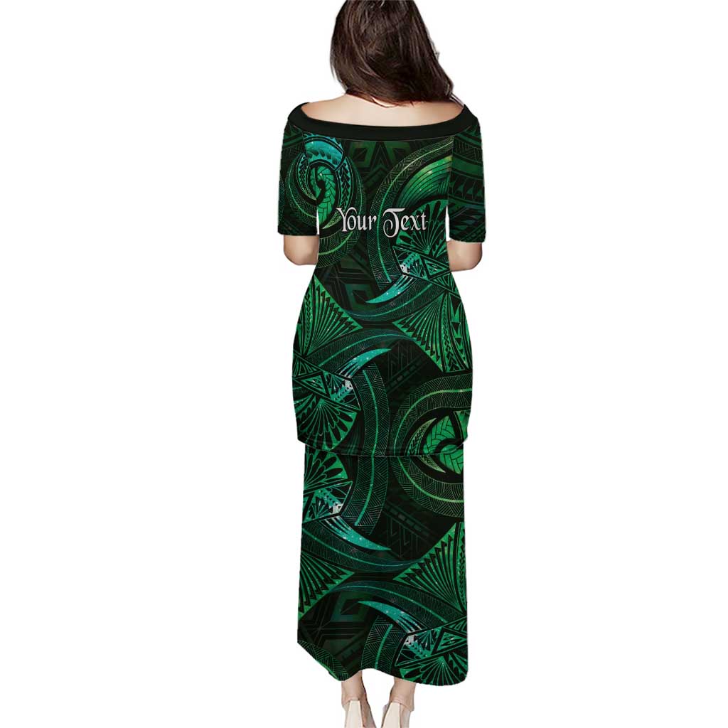 Personalised Polynesia Zodiac Taurus Puletasi Galaxy Polynesian Pattern Chest Tattoo Style