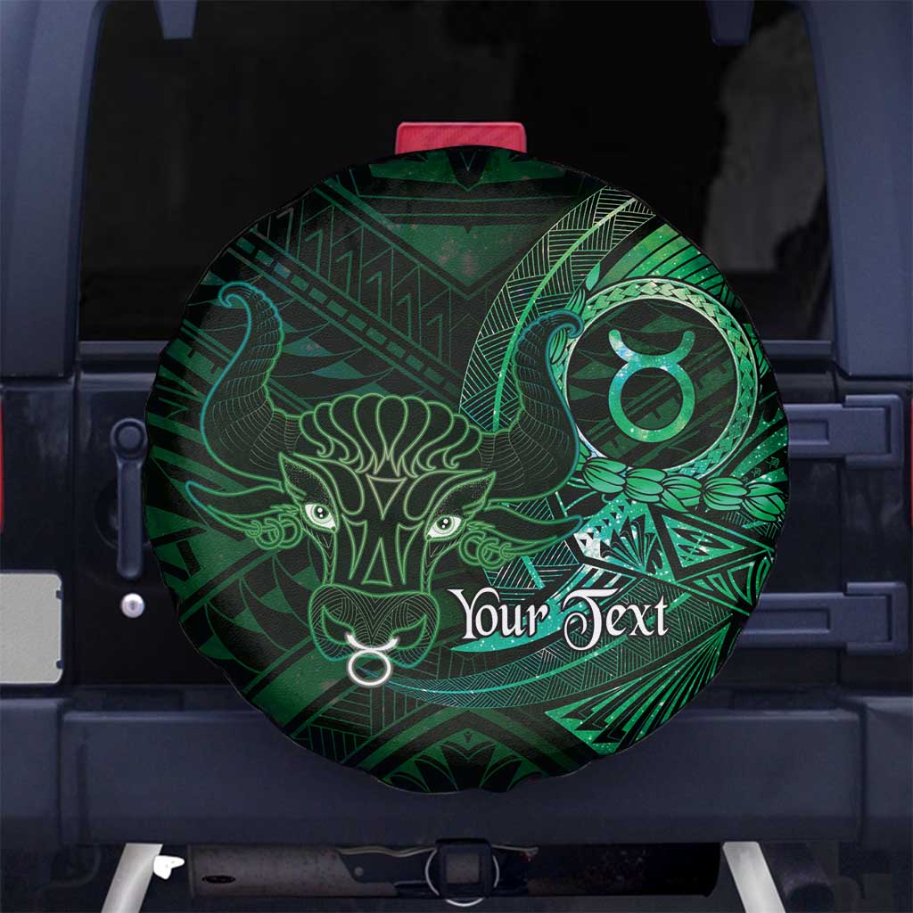 Personalised Polynesia Zodiac Taurus Spare Tire Cover Galaxy Polynesian Pattern Chest Tattoo Style