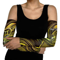 Personalised Polynesia Zodiac Gemini Arm Sleeves Galaxy Polynesian Pattern Chest Tattoo Style