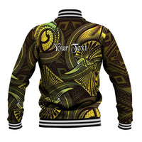 Personalised Polynesia Zodiac Gemini Baseball Jacket Galaxy Polynesian Pattern Chest Tattoo Style