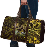 Personalised Polynesia Zodiac Gemini Travel Bag Galaxy Polynesian Pattern Chest Tattoo Style