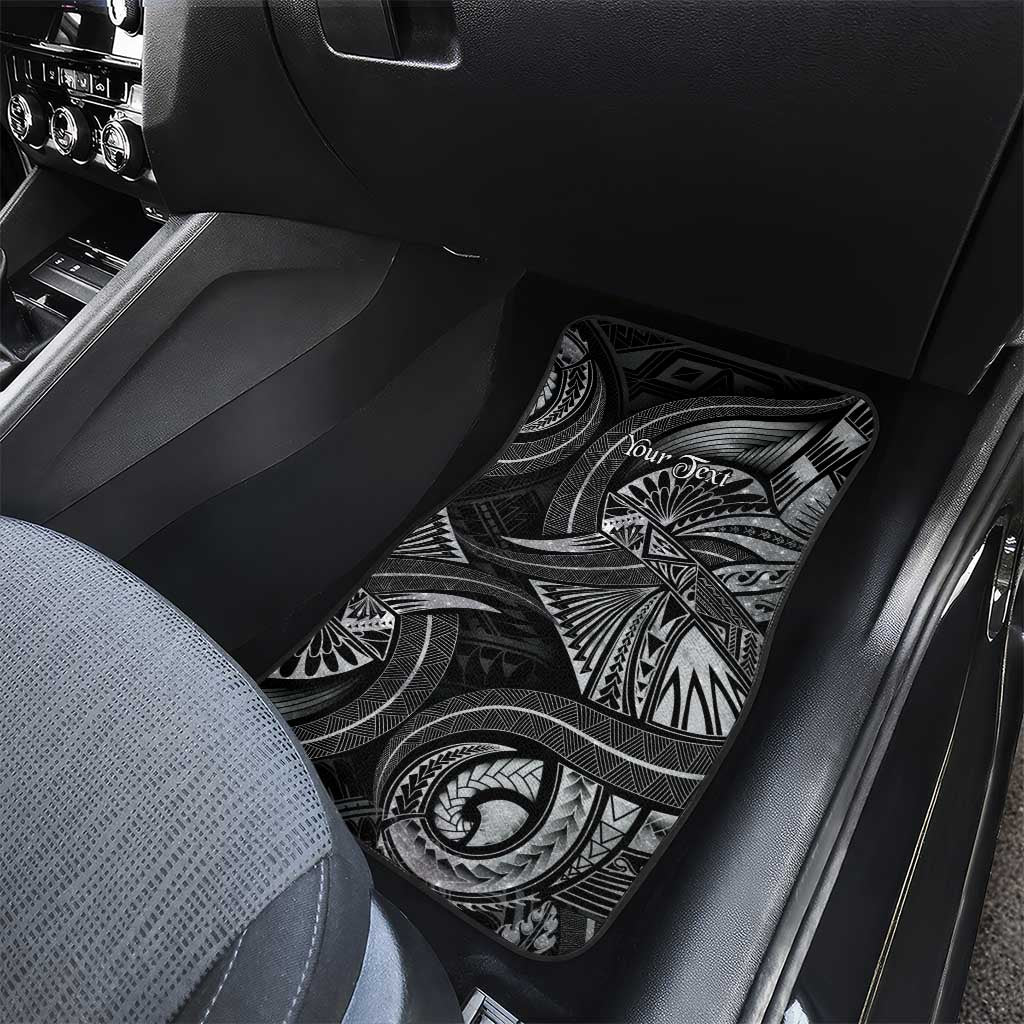 Personalised Polynesia Zodiac Cancer Car Mats Galaxy Polynesian Pattern Chest Tattoo Style LT14 - Polynesian Pride