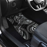 Personalised Polynesia Zodiac Cancer Car Mats Galaxy Polynesian Pattern Chest Tattoo Style LT14 - Polynesian Pride