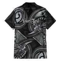 Personalised Polynesia Zodiac Cancer Family Matching Tank Maxi Dress and Hawaiian Shirt Galaxy Polynesian Pattern Chest Tattoo Style