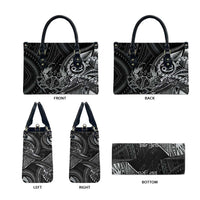 Personalised Polynesia Zodiac Cancer Leather Bag Galaxy Polynesian Pattern Chest Tattoo Style