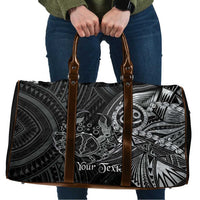 Personalised Polynesia Zodiac Cancer Travel Bag Galaxy Polynesian Pattern Chest Tattoo Style