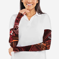 Personalised Polynesia Zodiac Scorpio Arm Sleeves Galaxy Polynesian Pattern Chest Tattoo Style