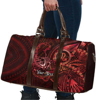 Personalised Polynesia Zodiac Scorpio Travel Bag Galaxy Polynesian Pattern Chest Tattoo Style