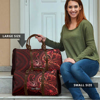 Personalised Polynesia Zodiac Scorpio Travel Bag Galaxy Polynesian Pattern Chest Tattoo Style