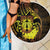 Kia Orana Kuki Airani Beach Blanket Cook Islands Tangaroa God Tatau Gold