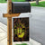 Kia Orana Kuki Airani Garden Flag Cook Islands Tangaroa God Tatau Gold