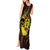 Kia Orana Kuki Airani Tank Maxi Dress Cook Islands Tangaroa God Tatau Gold