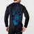 Kia Orana Kuki Airani Button Sweatshirt Cook Islands Tangaroa God Tatau Purple