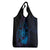 Kia Orana Kuki Airani Grocery Bag Cook Islands Tangaroa God Tatau Purple