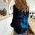 Kia Orana Kuki Airani Women Casual Shirt Cook Islands Tangaroa God Tatau Purple