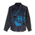 Kia Orana Kuki Airani Women Casual Shirt Cook Islands Tangaroa God Tatau Purple