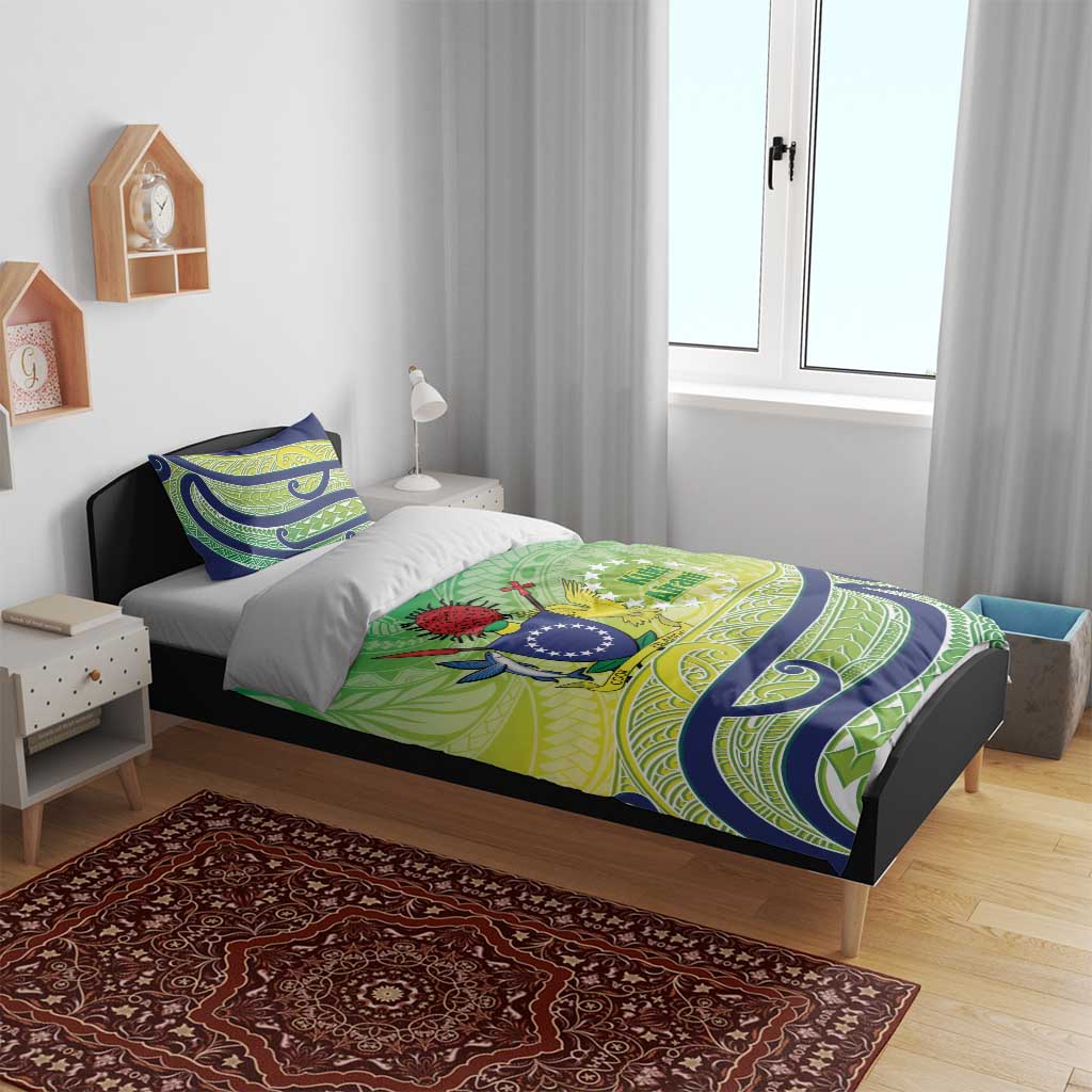 Te Maeva Nui Cook Islands Bedding Set 60th Independence Anniversary Proud