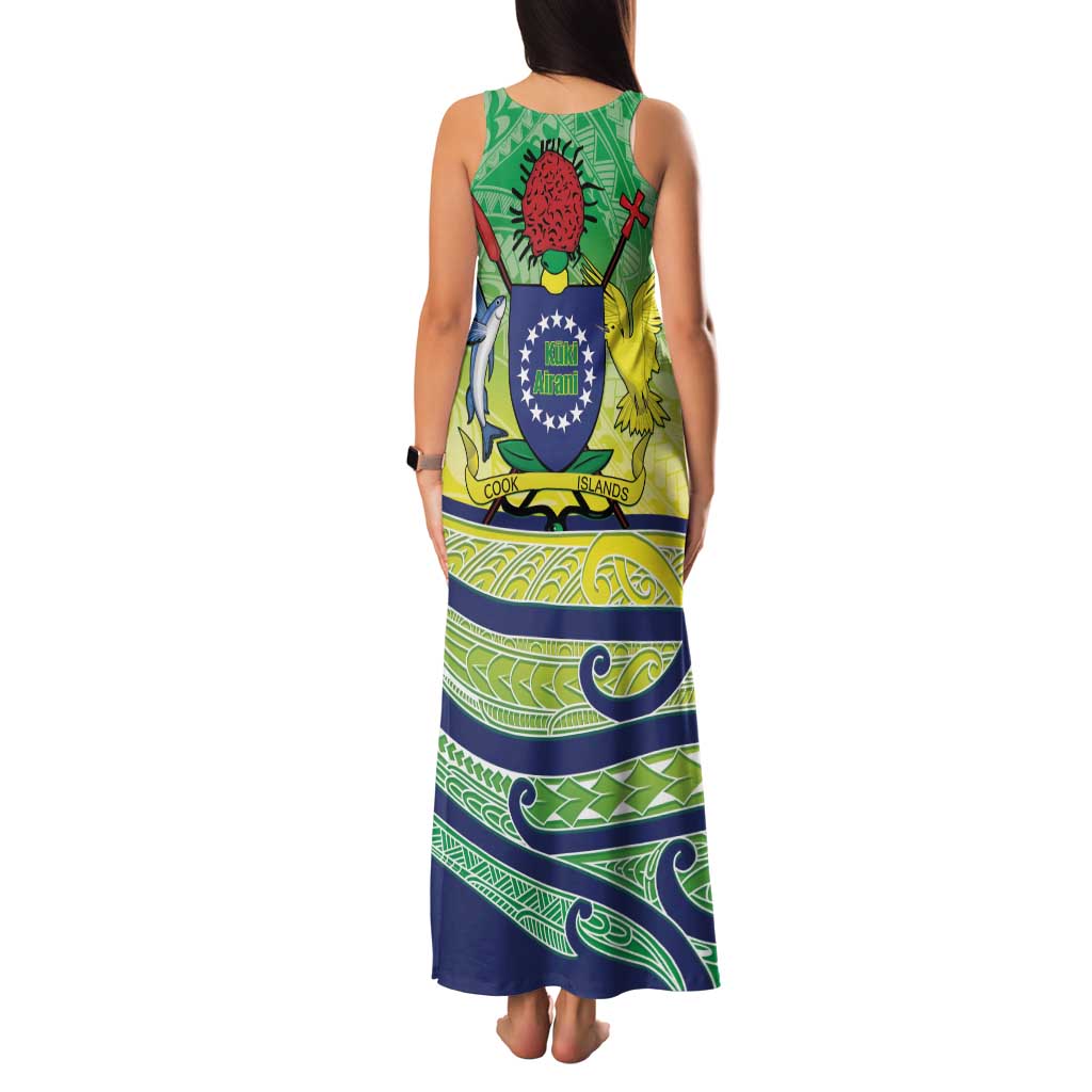Te Maeva Nui Cook Islands Family Matching Tank Maxi Dress and Hawaiian Shirt 60th Independence Anniversary Proud LT14 - Polynesian Pride
