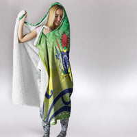 Te Maeva Nui Cook Islands Hooded Blanket 60th Independence Anniversary Proud