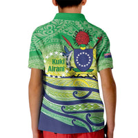 Te Maeva Nui Cook Islands Kid Polo Shirt 60th Independence Anniversary Proud