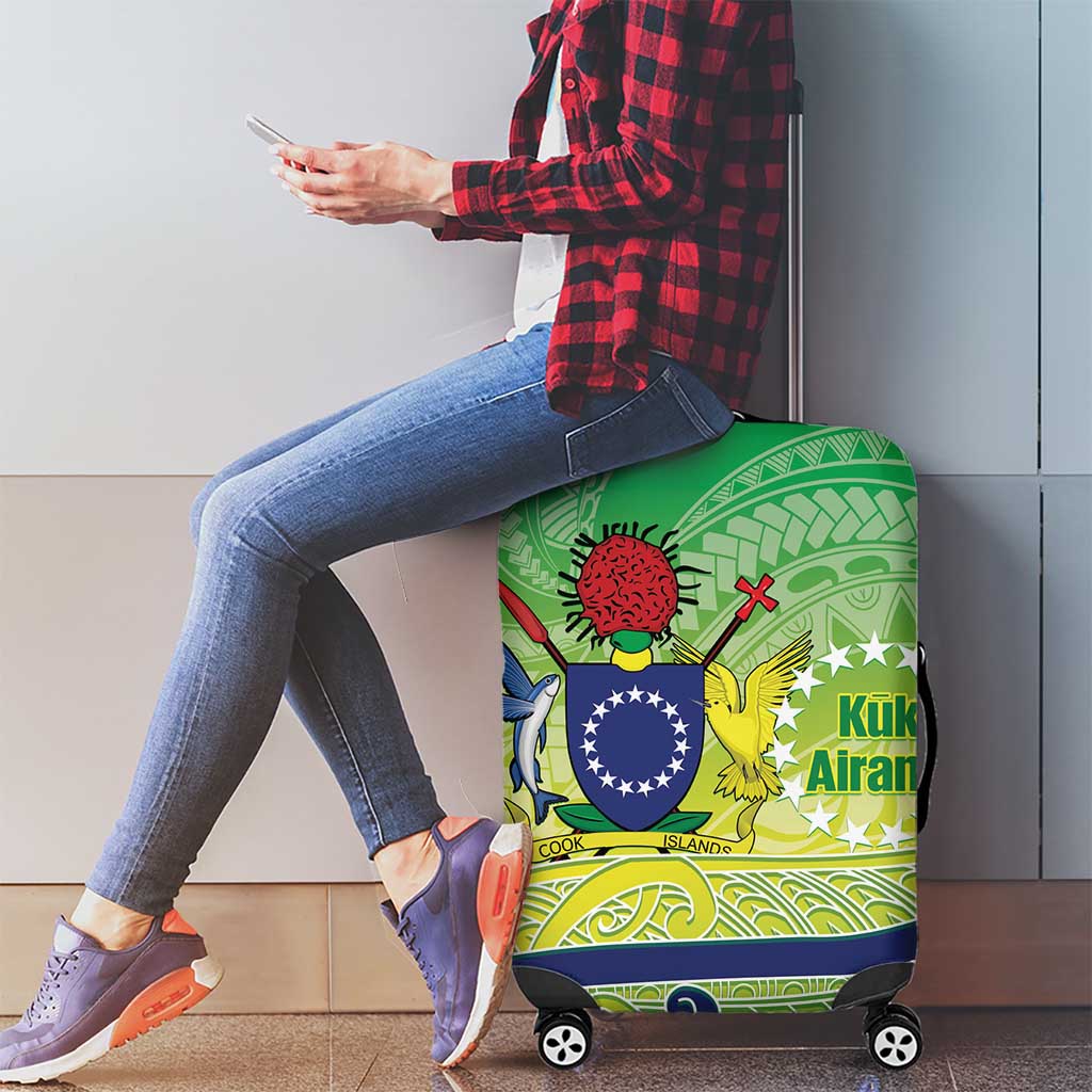 Te Maeva Nui Cook Islands Luggage Cover 60th Independence Anniversary Proud