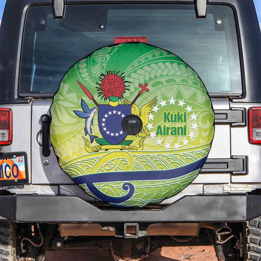Te Maeva Nui Cook Islands Spare Tire Cover 60th Independence Anniversary Proud