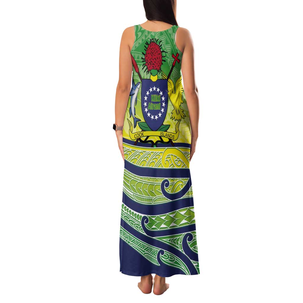 Te Maeva Nui Cook Islands Tank Maxi Dress 60th Independence Anniversary Proud LT14 - Polynesian Pride