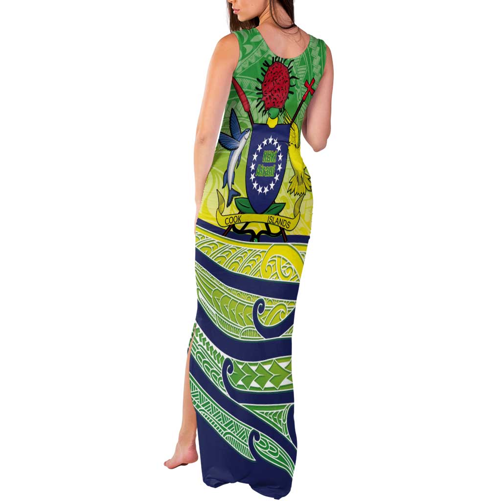 Te Maeva Nui Cook Islands Tank Maxi Dress 60th Independence Anniversary Proud LT14 - Polynesian Pride