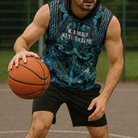 Maori Language Week Personalised Sleeveless Hoodie Kia Mau Ki To Ukaipo Paua Shell Color LT14 - Polynesian Pride