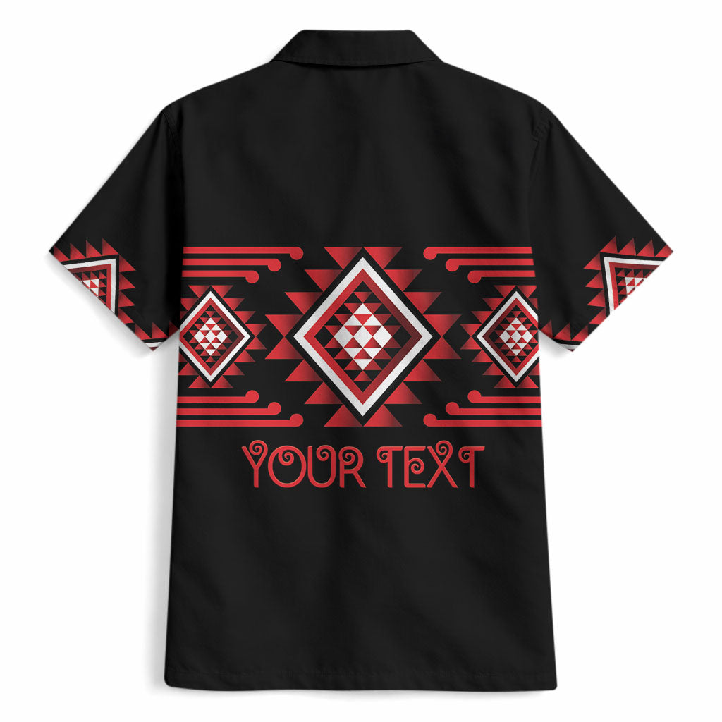 Aotearoa Atua Tumatauenga Personalised Hawaiian Shirt Maori God Of War Taniko Motifs LT14 - Polynesian Pride