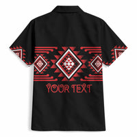 Aotearoa Atua Tumatauenga Personalised Hawaiian Shirt Maori God Of War Taniko Motifs LT14 - Polynesian Pride