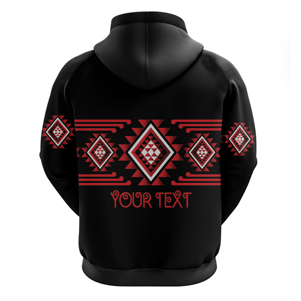 Aotearoa Atua Tumatauenga Personalised Zip Hoodie Maori God Of War Taniko Motifs LT14 - Polynesian Pride