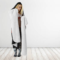 Aotearoa Atua Ruaumoko Hooded Blanket Maori Powerful God Taniko Motifs LT14 - Polynesian Pride