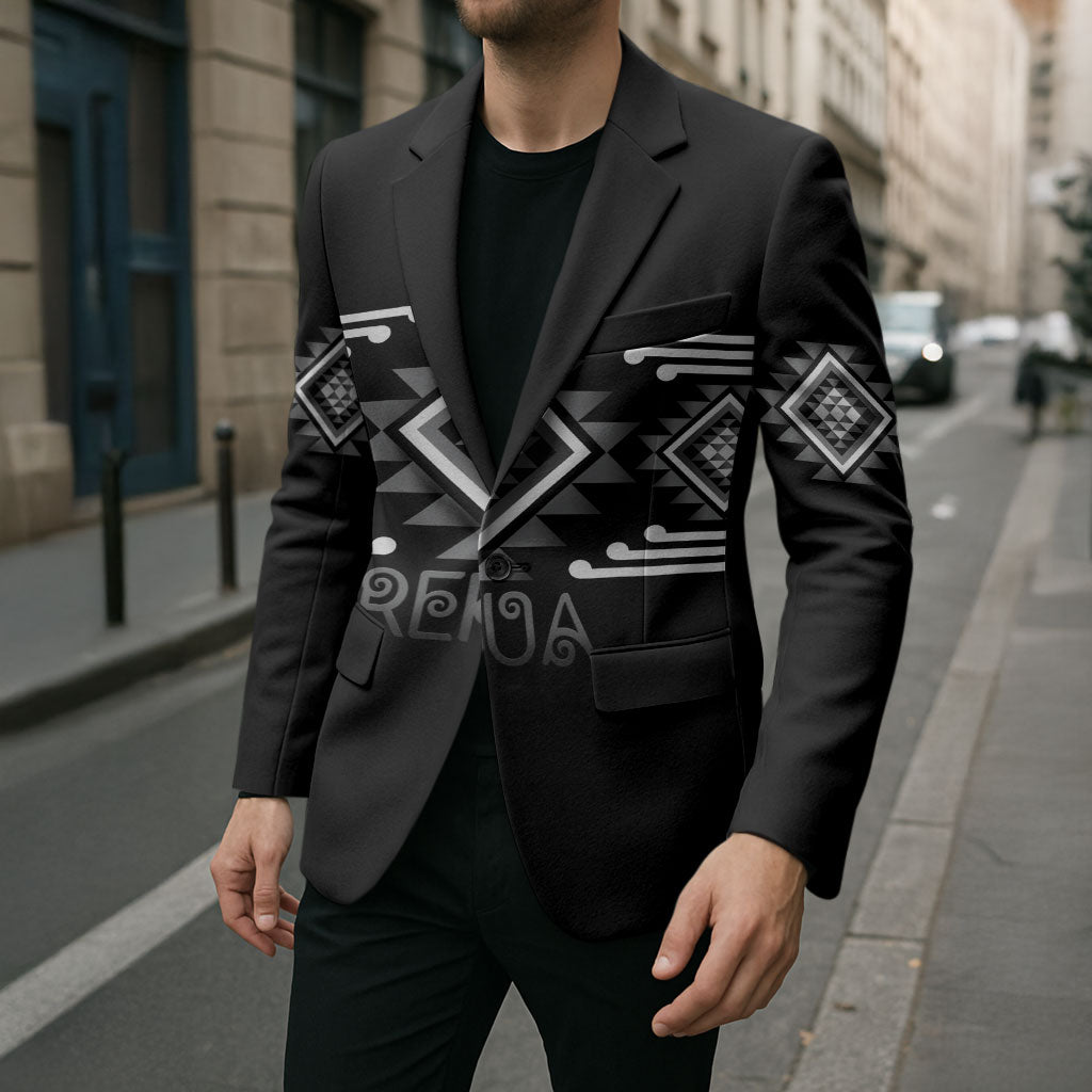 Aotearoa Atua Rehua Personalised Blazer Maori God Of Healing Taniko Motifs LT14 - Polynesian Pride